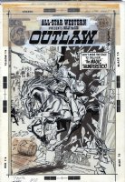 DC comics ALL STAR WESTER #8 Cover - BILLY THE KID - OUTLAW! TONY DeZUNIGA art - JONAH HEX Comic Art